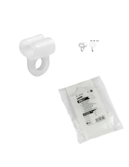 Ganchos De Cortina Para Camion G-9 25 Unidades