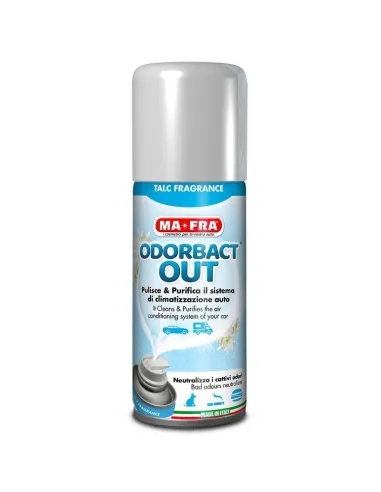 Higienizante Antibacterias Elimina Olores Odorbact Aroma Talco Spray 150Ml