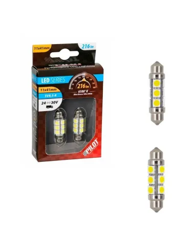 Lampara Hyper Led Blanco 24/30V 36-12 Smd 3 Chips (2 Unidades)