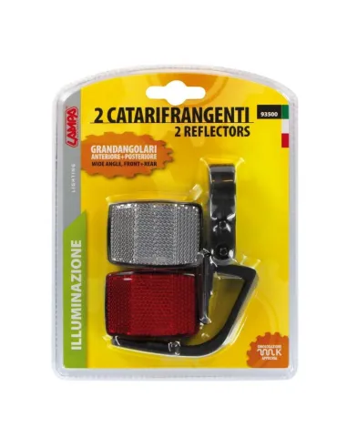 Set Reflectores Gran Angular Delantero Y Trasero