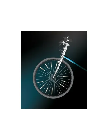 Set 10 Bandas Reflectantes 3M Scotchlite Para Radios