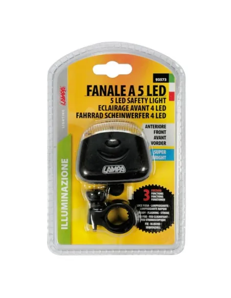 Luz Delantera 5 Led Superbrillante 3 Funciones
