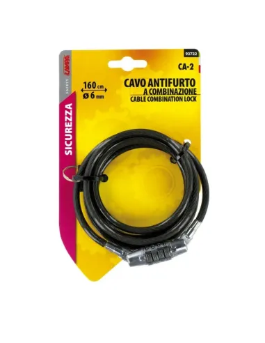 Cable Antirrobo Ca-2 Cm160 Mm6