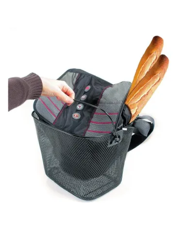 Cesta Metalica Para Manillar Con Asa De...