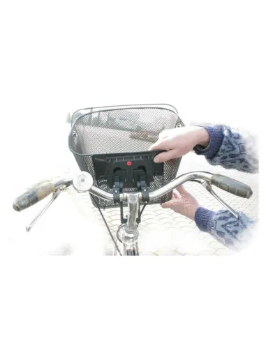 Cesta Metalica Para Manillar Con Asa De...