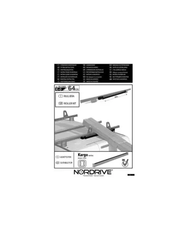 Rodillo Trasero Kargo  K-0 64 Cm