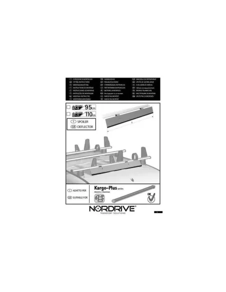 *Deflettore Kp-9 Kargo Plus 95 Cm