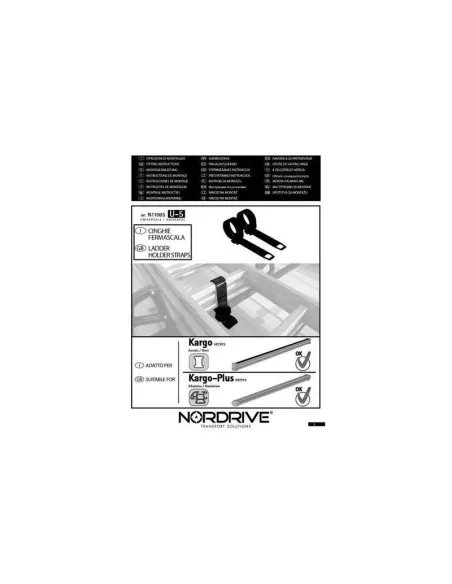 Correas Fijacion Escalera U-5 (Par)