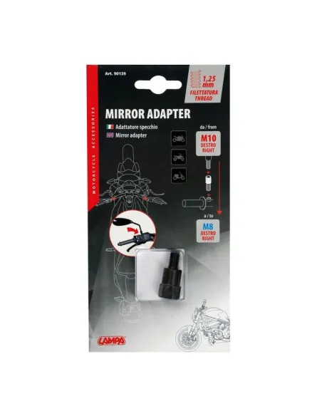 Adaptador Espejo 10 Mm Derecho