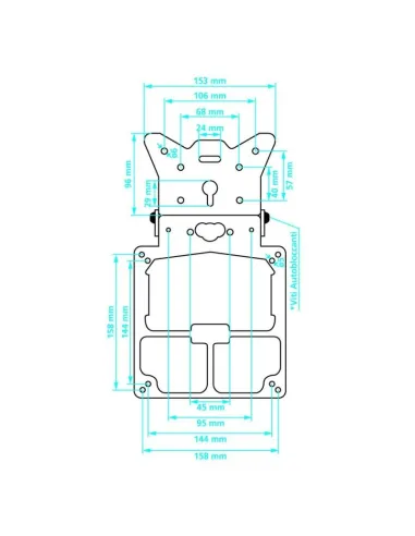 Soporte Matricula "Xtreme" Aluminio