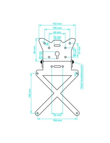 Soporte Matricula "X-Plate"