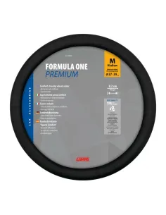 Funda Volante Formula One Premium Negro 37-39 Cm