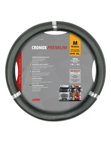 Funda Volante Cromox Premium Negro 44-46 Cm