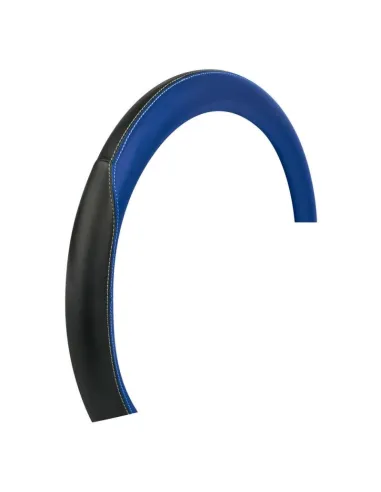 Funda Volante Club Premium Negro Azul 46-48 Cm