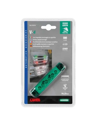 Luz Led Con 12/24 V Verde