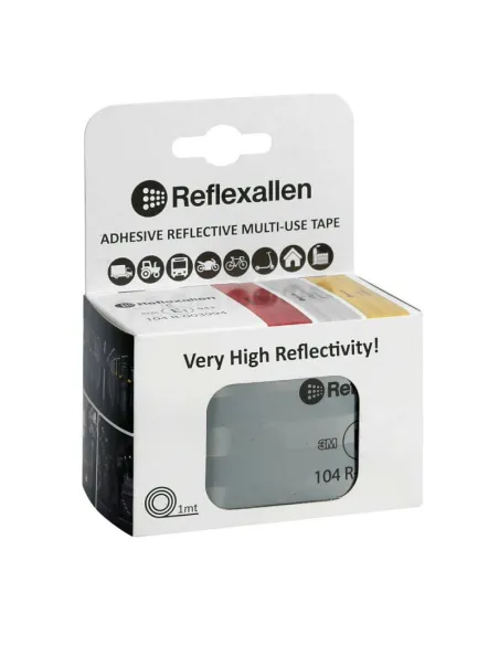 Cinta Reflectante Adhesiva Blanca  100X5 Cm                           