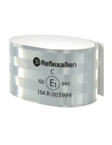 Cinta Reflectante Adhesiva Blanca  100X5 Cm...