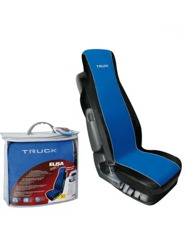 Funda De Asiento Camion Elisa 2 Azul/Negro