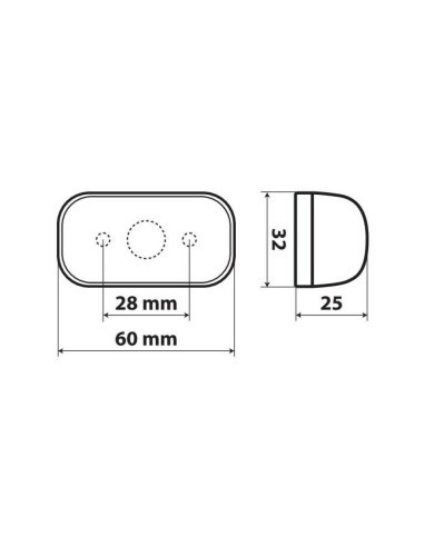 Luz De Galibo Montaje En Superficie 4 Led...