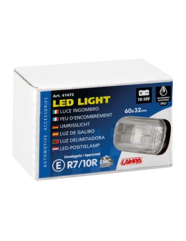 Luz De Galibo Montaje En Superficie 4 Led...