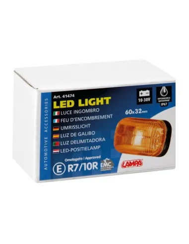 Luz De Galibo Montaje En Superficie 4 Led...