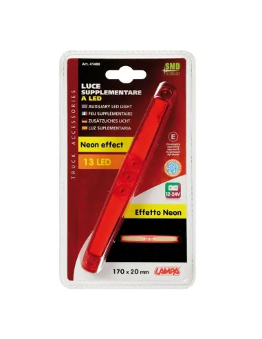 Luz Dimensional 13 Led 12/24 V Rojo