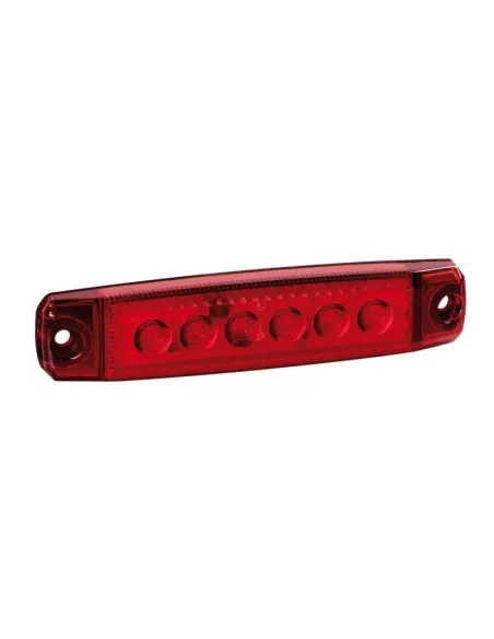 Luz De Galibo 6 Led Con 12/24 V Rojo