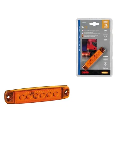 Luz Galibo 6  Led Con 12/24 V Naranja