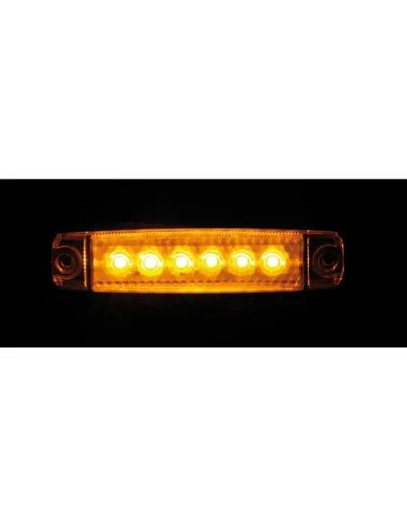 Luz Galibo 6  Led Con 12/24 V Naranja