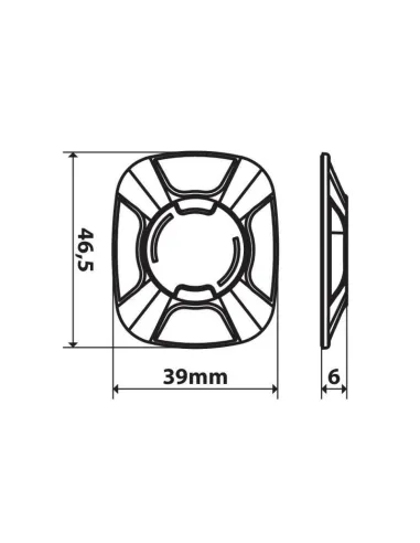 Base Adhesiva Opti-Line Universal