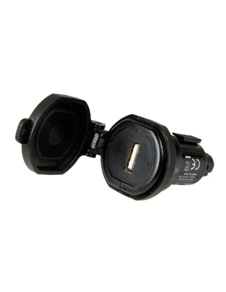 Cargador De Bateria Din Usb 12/32V 2400Ma (Carga Rapida)