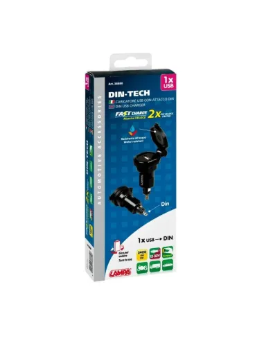 Cargador De Bateria Din Usb 12/32V 2400Ma...