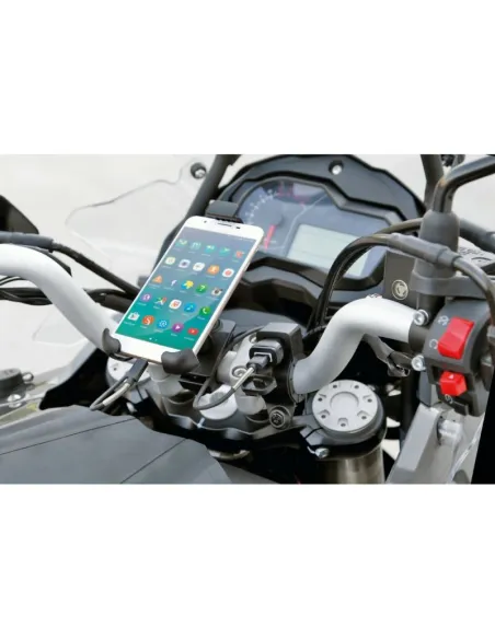 Cargador Usb 12/24V 3000Ma Con Fijacion En Manillar