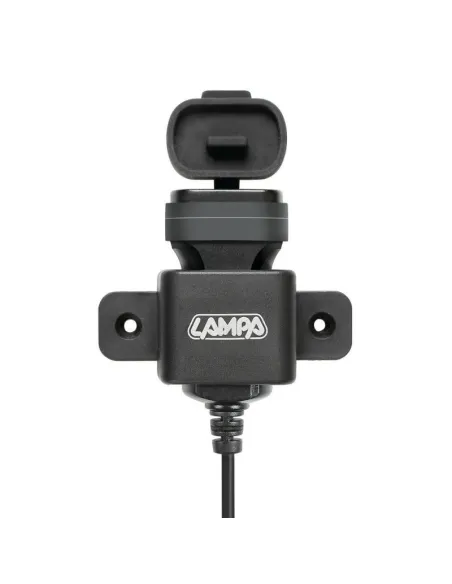 Cargador Usb 12/24V Con Fijacion Con Tornillo Y Conectores