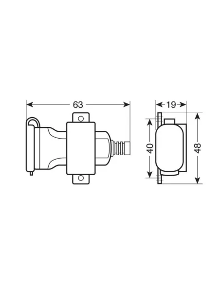 Cargador Usb 12/24V Con Fijacion Con Tornillo Y Conectores