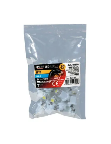 Luz Led 24/30V Led Smd R11  B8,0 Blanco ( 20...
