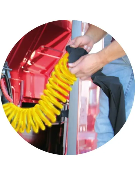 Funda Elastica Para Mangueras De Aire (Amarillo)