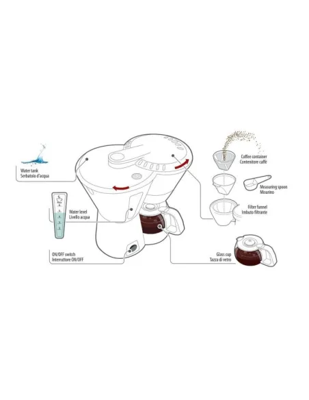 Cafetera Arabica 24 V 300 W