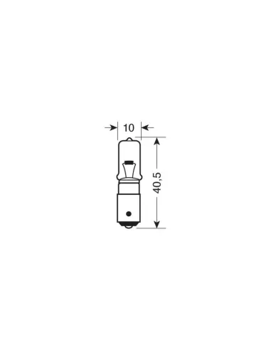 Lampara Halogena 12V Bay9S H21W 21W (2 Unidades)