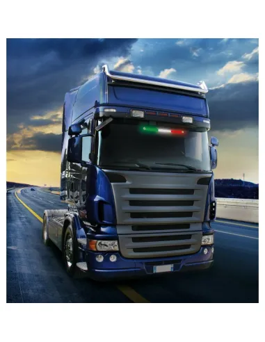 Bandera Luminosa De Italia 24V