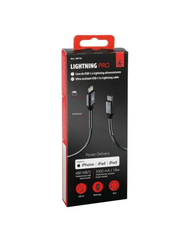Cable Usb Tipo C- Iphone Lightning 100Cm