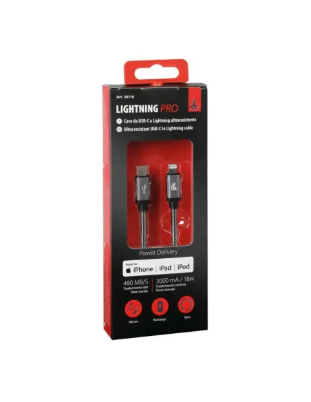 Cable Usb Tipo C- Iphone Lightning 100Cm