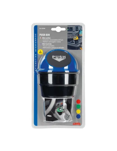 Minipapelera Push 100X180 Mm (Colores Surtidos)