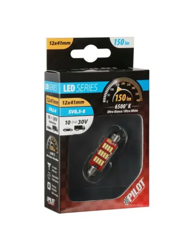 Lampara Mega Led Sv8,5-8 10-30V 12-12 Smd 12X41...