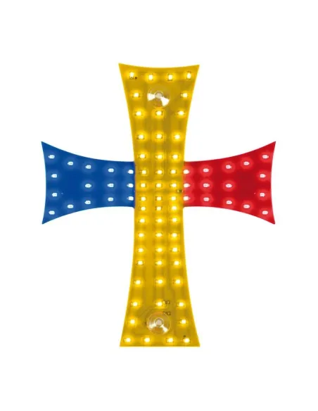 Cruz Led Rumania 24V 81 Led 200X250 Mm Cable 185 Cm