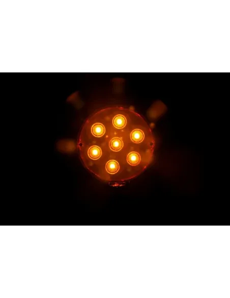 Luz De Galibo 14 Led 12/24V Doble Funcion Homologada Naranja /Roj