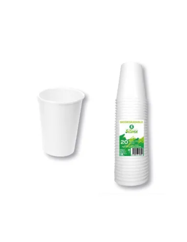 Vaso Biodegradable De Carton 220Ccx20 Uds