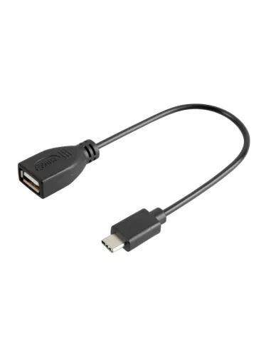 Cable Otg Usb Y Usb Tipo C 20 Cm