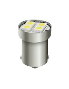 Lampara Hyper Led Blanco 12/24V P21W Ba15S 4Smd 3Chips...