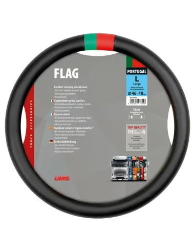 Funda De Volante Bandera De Portugal L 46/48 Cm